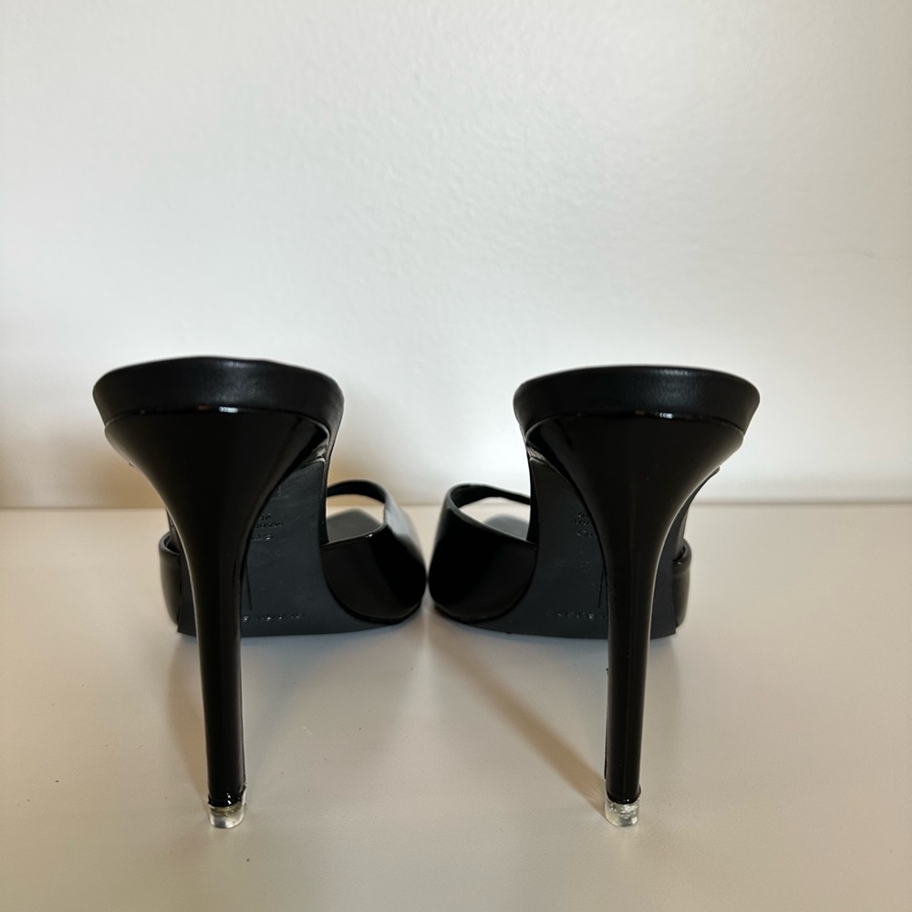 Black Suede Studio | Brea Mule Black Patent | 39.5 EU (Runs Small - see listing) - Picture 3 of 13